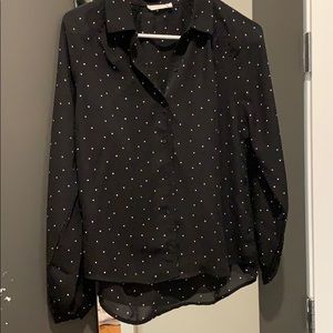 Polka dot blouse
